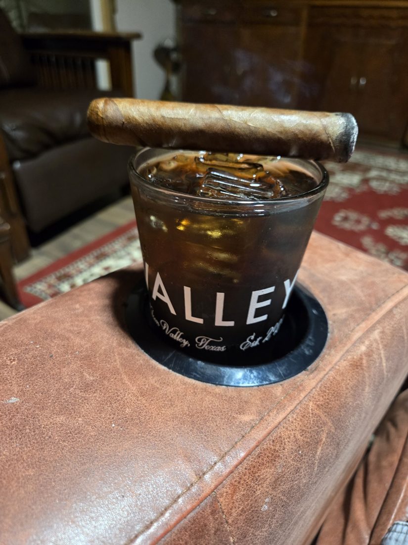 The cigar lounge