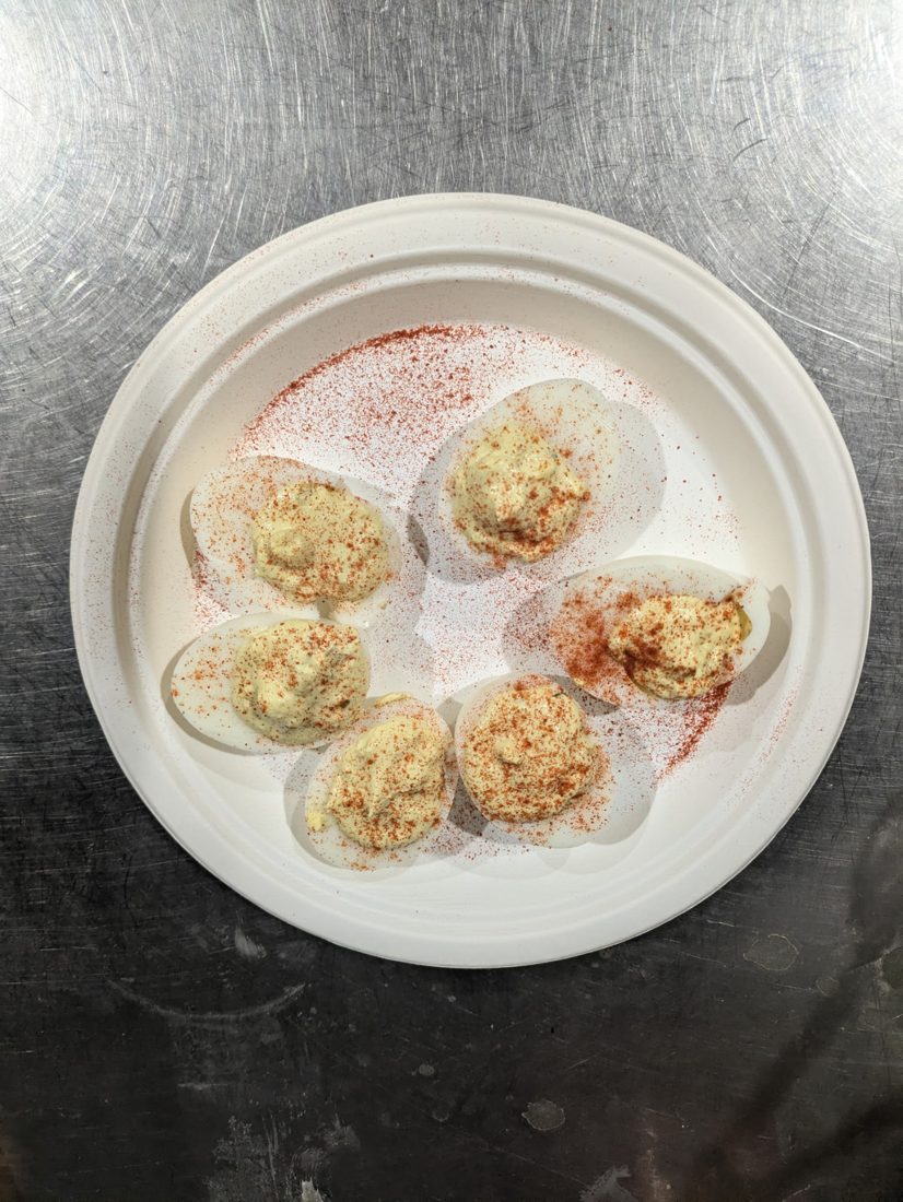 Deviled eggs